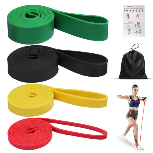 Elastic Band For Sport Strength Pull Up Assist Band Work out Pilates Fitness Equipment